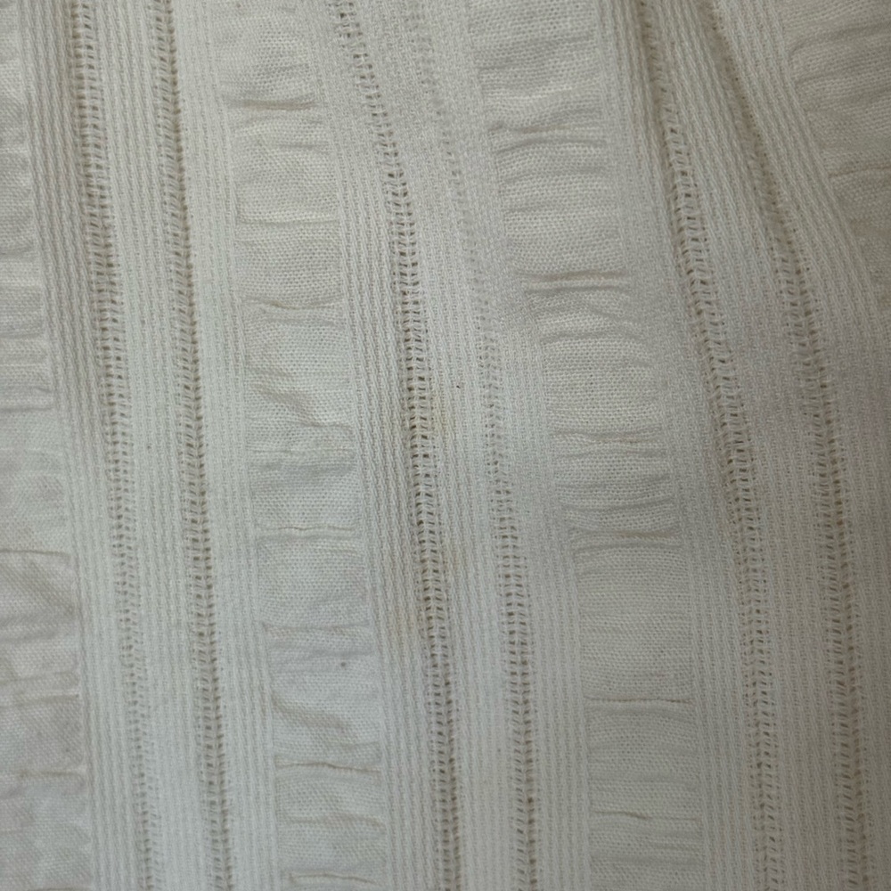 Vintage Cottagecore White Summer Dress - Picture 6 of 7